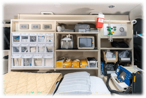 保群救護車與醫療設備